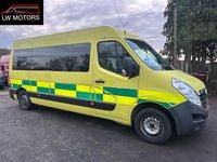 Used Vauxhall Movano 123 HP (90 kW) 2016 Yellow MPV