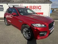 Gebraucht Jaguar F-Pace R-Sport 180 PS (132 kW) 2018 Rot SUV