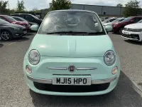 Used Fiat 500 Lounge 69 HP (50 kW) 2015 Green Hatchback