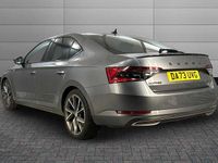 Used Skoda Superb SportlinePlus 187 HP (137 kW) 2023 Graphite grey metallic Hatchback