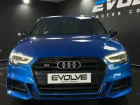 Used Audi S3 Sportback Advanced 300 HP (220 kW) 2019 Blue Hatchback