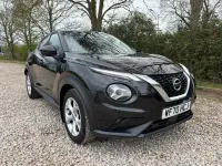 Used Nissan Juke N-Connecta 114 HP (83 kW) 2020 Black SUV