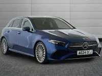 Used Mercedes A180 AMG Line Premium Plus 148 HP (108 kW) 2024 Blue Hatchback