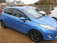 Used Ford Fiesta Zetec 82 HP (60 kW) 2012 Blue Hatchback