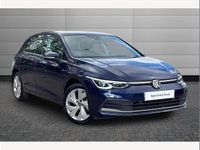 Used VW Golf VIII Style 130 HP (95 kW) 2022 Blue Hatchback