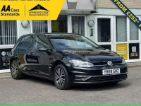 Used VW Golf VII SE 130 HP (95 kW) 2018 Black Hatchback