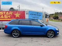 Used Skoda Octavia vRS 184 HP (135 kW) 2014 Blue Hatchback