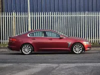 Begagnad Jaguar XF Premium Luxury 200 HK (147 kW) 2014 Blå Sedan