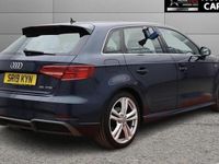 Used Audi A3 Sportback S-Line 150 HP (110 kW) 2019 Blue Hatchback