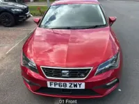 Used Seat Leon FR 150 HP (110 kW) 2018 Red Hatchback