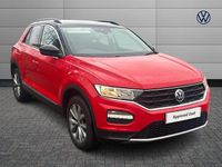 Used VW T-Roc Design 115 HP (84 kW) 2020 Red SUV