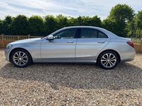 Begagnad Mercedes C220 2014 Silver Sedan