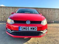 Used VW Polo SE 60 HP (44 kW) 2015 Red Hatchback