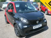 Used Smart ForTwo Coupé Premium 90 HP (66 kW) 2017 Black Coupe