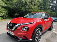 Used Nissan Juke Acenta 117 HP (86 kW) 2021 Red SUV