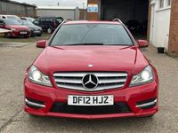 Used Mercedes C180 2012 Red Estate