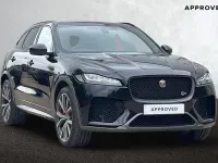 Used Jaguar F-Pace Supercharged 550 HP (404 kW) 2020 Santorini black SUV