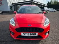 Used Ford Fiesta ST-Line 120 HP (88 kW) 2018 Red Hatchback