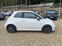 Used Fiat 500 S 69 HP (50 kW) 2015 White Hatchback