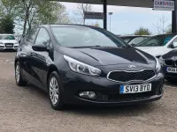 Used Kia Ceed 126 HP (92 kW) 2013 Black Hatchback