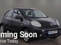Used Nissan Micra Acenta 80 HP (58 kW) 2012 Black Hatchback