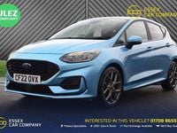 Used Ford Fiesta ST-Line 100 HP (73 kW) 2022 Blue Hatchback