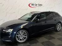 Used Audi A4 Black Edition 190 HP (139 kW) 2018 Blue Estate