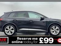 Used Audi Q4 e-tron S-Line 150 kW (204 HP) 2022 Black SUV