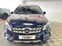 Used Mercedes GLA200 AMG line 156 HP (114 kW) 2018 Blue SUV