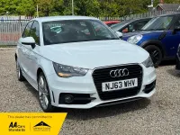Usado Audi A1 Sportback S-Line 140 HP (102 kW) 2013 Branco Citadino