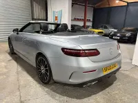 Used Mercedes E300 AMG line 2022 Silver Cabriolet
