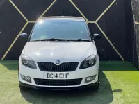 Used Skoda Fabia 105 HP (77 kW) 2014 White Hatchback
