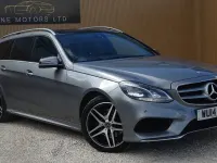Used Mercedes E220 AMG 170 HP (125 kW) 2014 Silver Estate