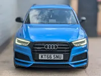 Used Audi Q3 Black Edition 150 HP (110 kW) 2017 Blue SUV