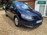 Used VW Sharan SE 140 HP (102 kW) 2013 Blue MPV