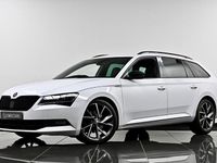 Used Skoda Superb SportLine 150 HP (110 kW) 2018 White Estate
