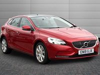 Used Volvo V40 Inscription 152 HP (111 kW) 2019 Red Hatchback