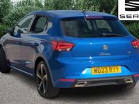 Used Seat Ibiza FR Sport 110 HP (80 kW) 2023 Blue Hatchback