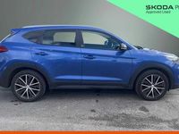 Usado Hyundai Tucson GO! 174 HP (127 kW) 2018 Azul SUV