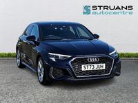 Used Audi A3 S-Line 150 HP (110 kW) 2023 Blue Sedan