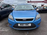 Used Ford Focus Zetec 123 HP (90 kW) 2011 Blue Hatchback