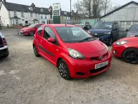 Used Toyota Aygo 67 HP (49 kW) 2009 Red Hatchback