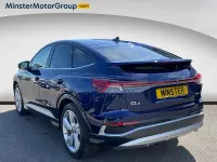 Used Audi Q4 e-tron S-Line 150 kW (204 HP) 2023 Blue SUV