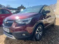 Used Vauxhall Crossland X Ultimate 110 HP (80 kW) 2017 Red SUV