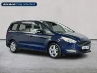 Used Ford Galaxy Titanium 150 HP (110 kW) 2017 Blue MPV