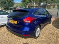 Used Ford Focus Zetec 115 HP (84 kW) 2015 Blue Hatchback