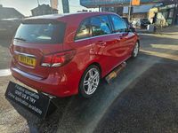 Used Mercedes B180 AMG line 109 HP (80 kW) 2017 Red MPV