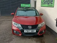 Used Honda Civic SR 120 HP (88 kW) 2017 Red Hatchback
