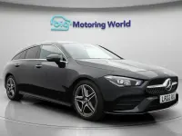 Used Mercedes CLA200 Shooting Brake AMG line 163 HP (119 kW) 2022 Black Estate