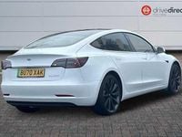 Used Tesla Model 3 Performance 461 kW (627 HP) 2020 White Sedan